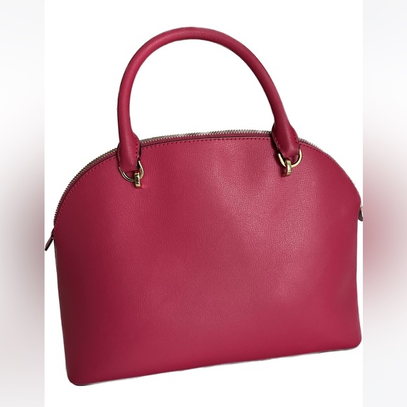 EUC Michael Kors Leather "Cindy" (Domed Satchel) - Picture 3 of 13